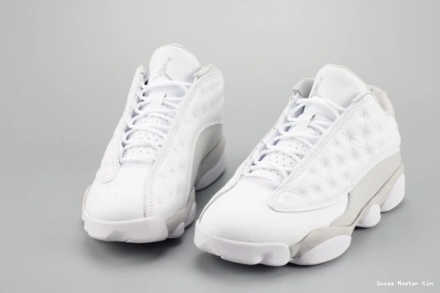 Money LowPure white Air mens Jordan 13 310810-100 0704